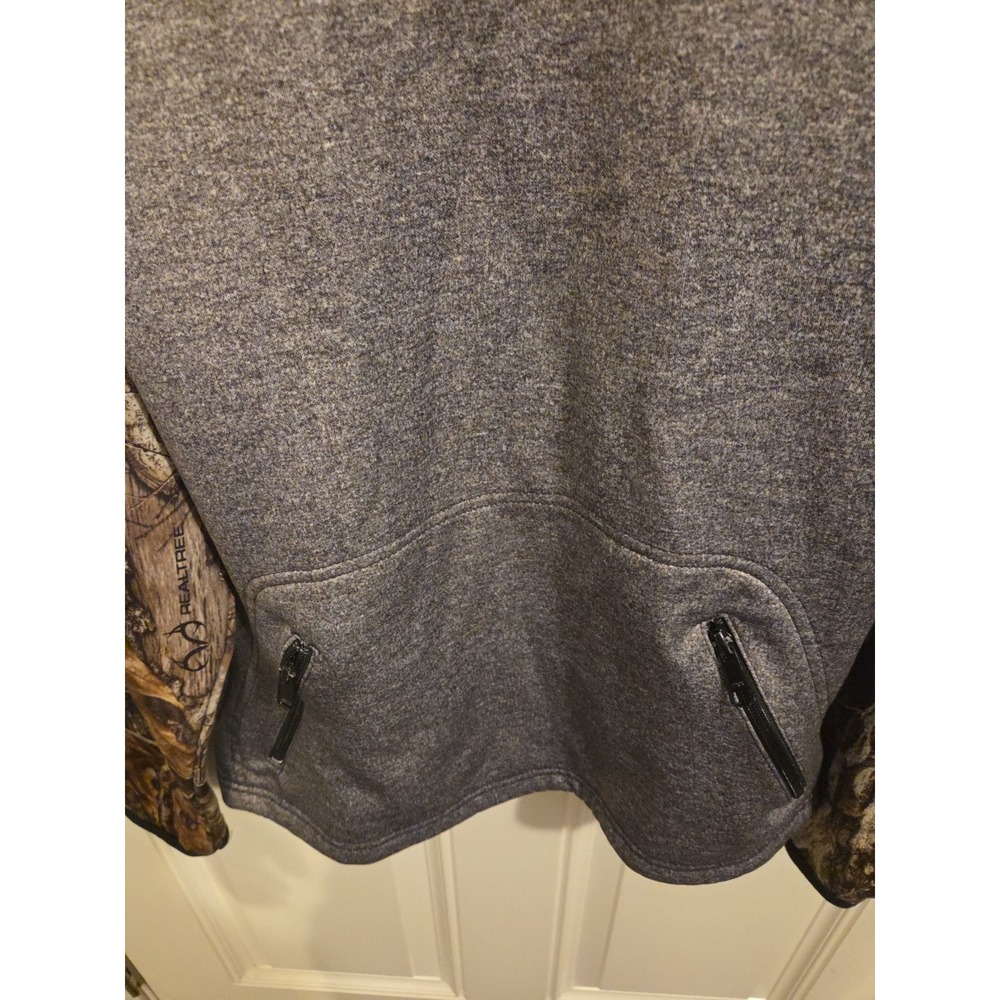 Realtree Camo Hoodie Pull Over Sweater Size Medium - Picture 4 of 8